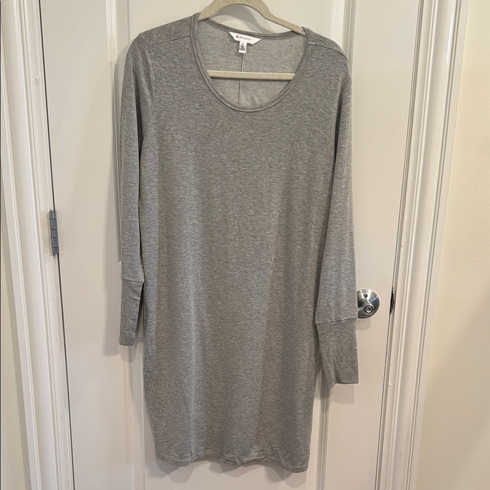 NWT Athleta Long Sleeve Sweatshirt Dress